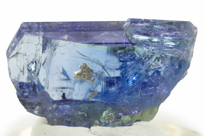 Brilliant Blue-Violet Tanzanite Crystal -Merelani Hills, Tanzania #323705
